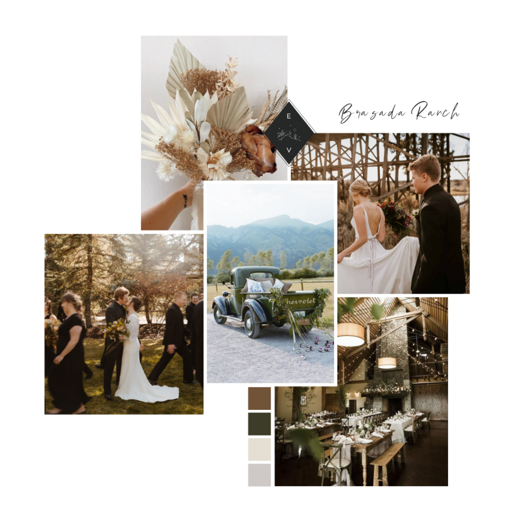 Brasada Ranch Wedding Venue Mood Board and Inspiration