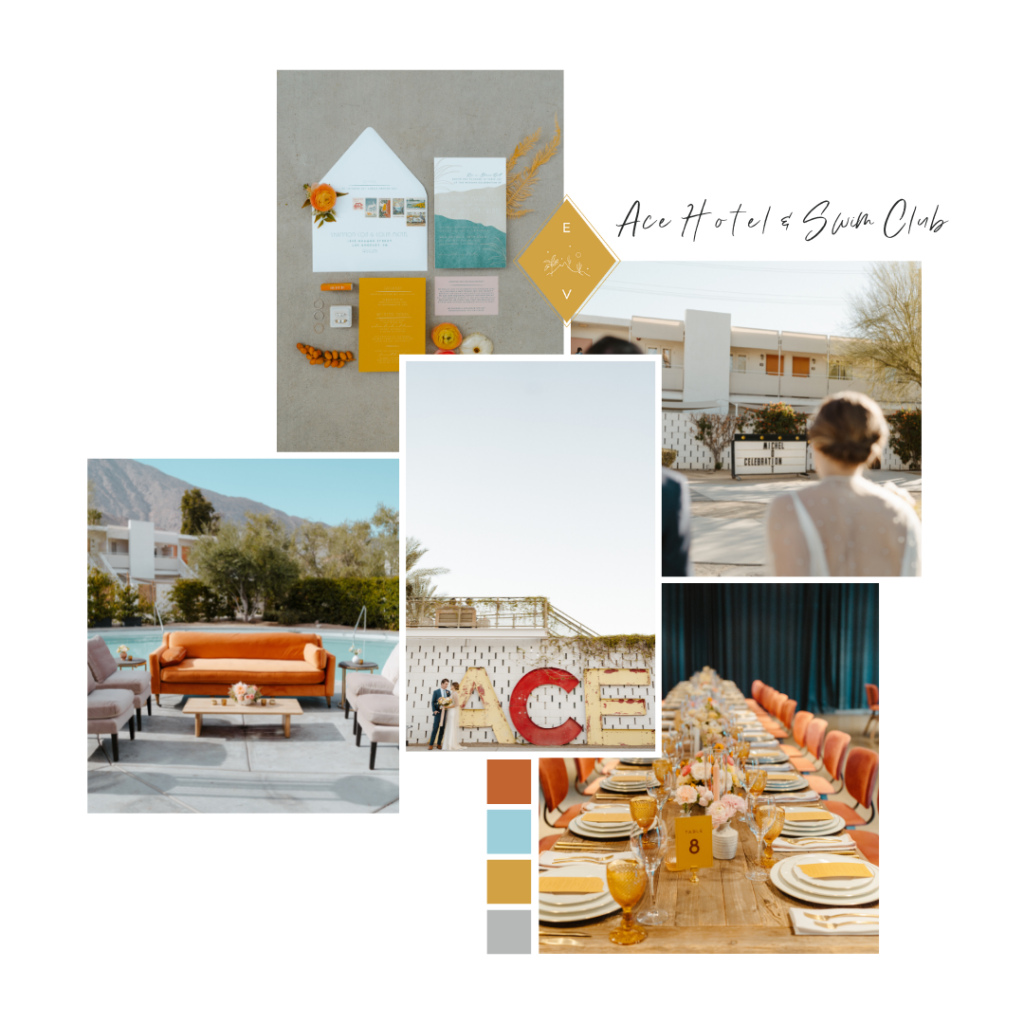 Ace Hotel Wedding Mood Board Inspiration